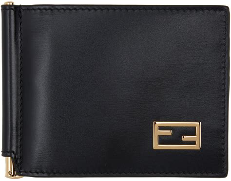 fendi men's wallet print|fendi money clip wallet.